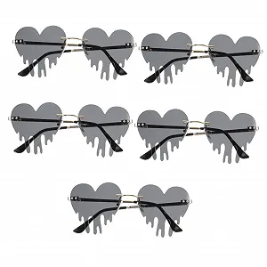 Солнцезащитные очки PACKOVE 5шт Tränen Lustige Brille Lustige Damen Trendige Fee - Фото 1