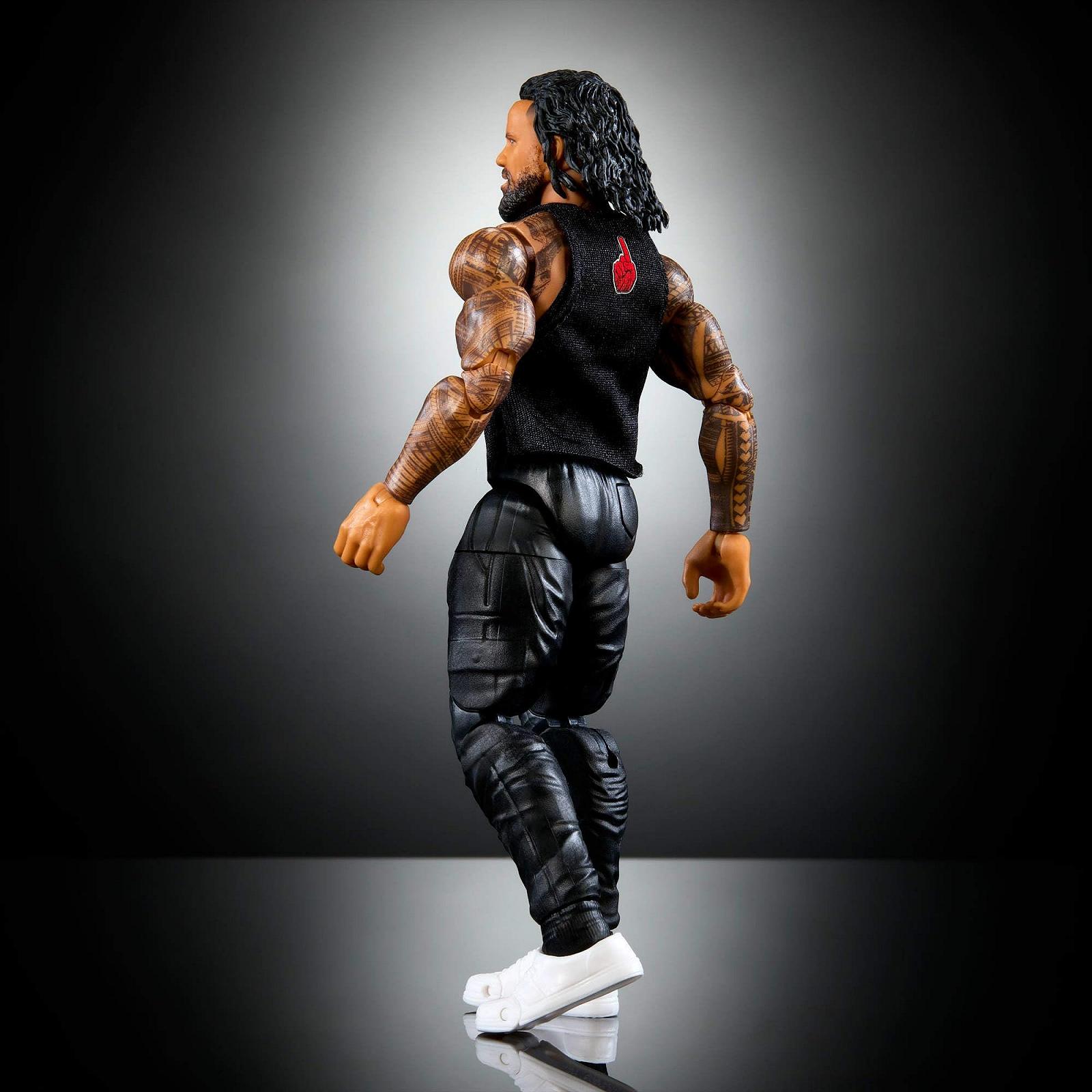 Экшн-фигурка Mattel WWE Elite серии #114 Джимми Усо, 15 см, многоцветная, фото №6
