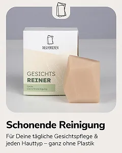 Засіб для вмивання Duschbrocken Face Pure Натуральне очищення обличчя з алое вера М'який догляд synthetic.ua - Фото 1