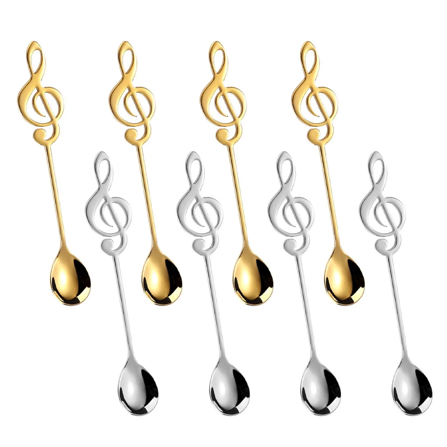 Ложка з нержавіючої сталі 8 шт., фото №1