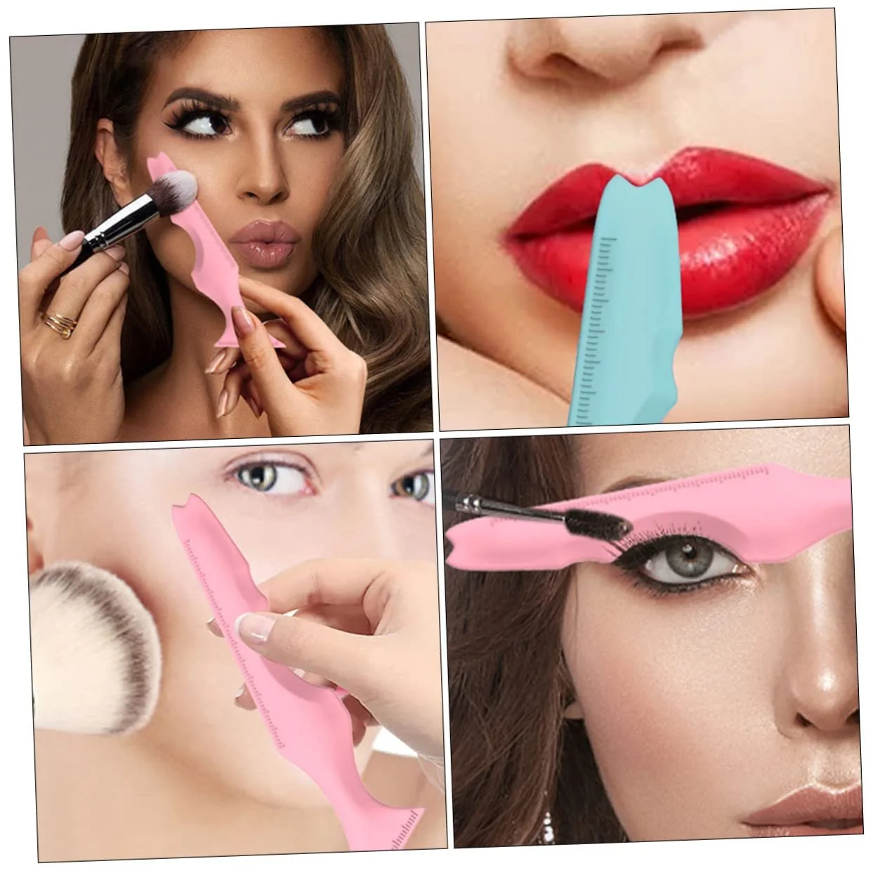 Трафарет Housoutil для подводки глаз, силиконовый, фото №7