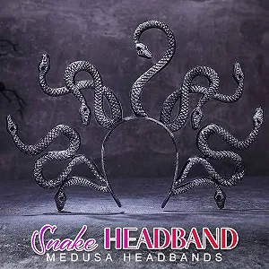 Обруч на голову Змея Reaky synthetic.ua - Фото 1