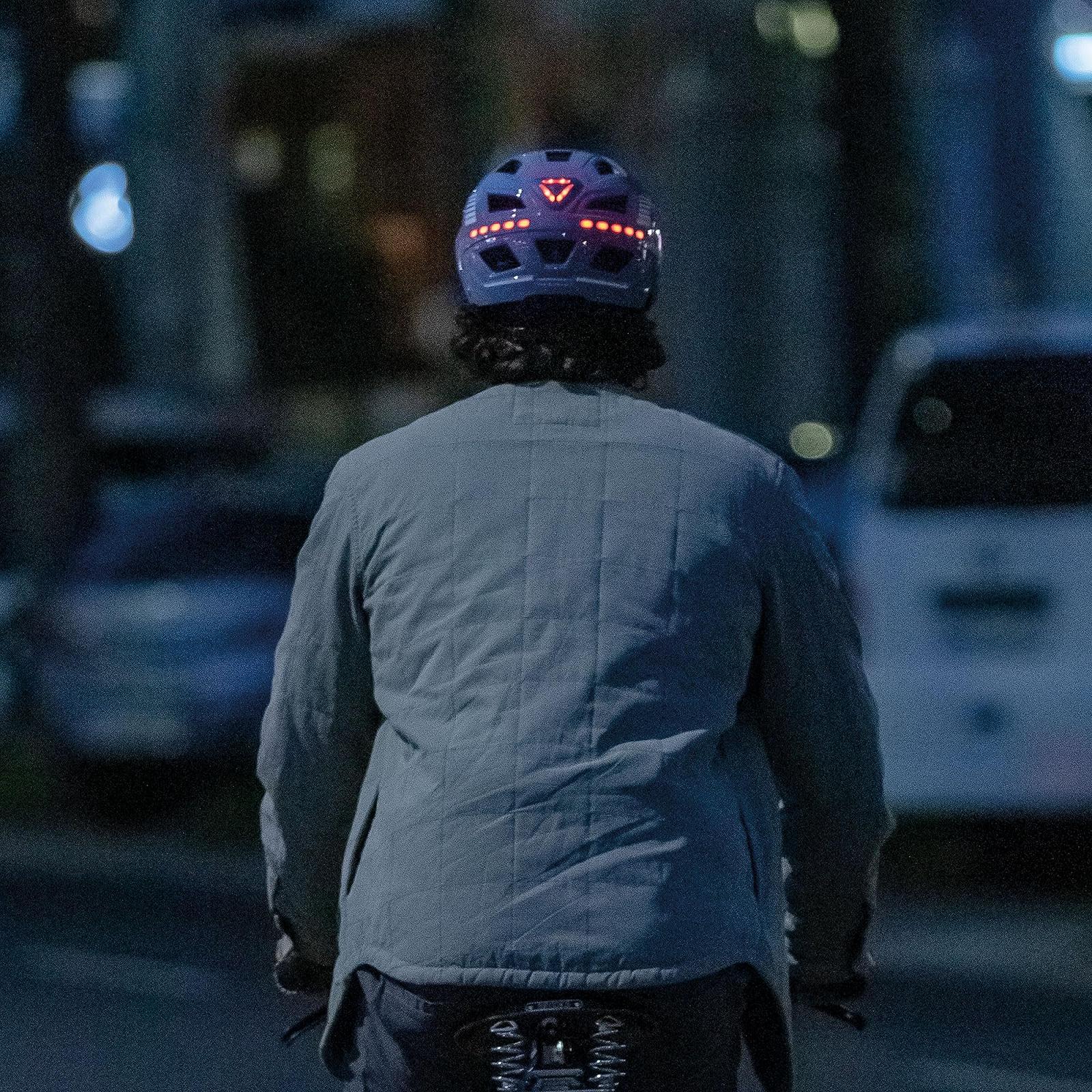Шолом Велосипедний ABUS Hyban 2.0 LED з підсвічуванням, фото №6