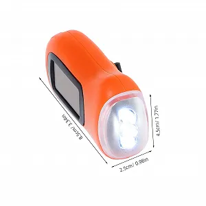 Фонарь Vaguelly аварийный на солнечной батарее, аккумуляторный, портативный для кемпинга и активного отдыха, оранжевый, высокая яркость, долговечный synthetic.ua - Фото 1