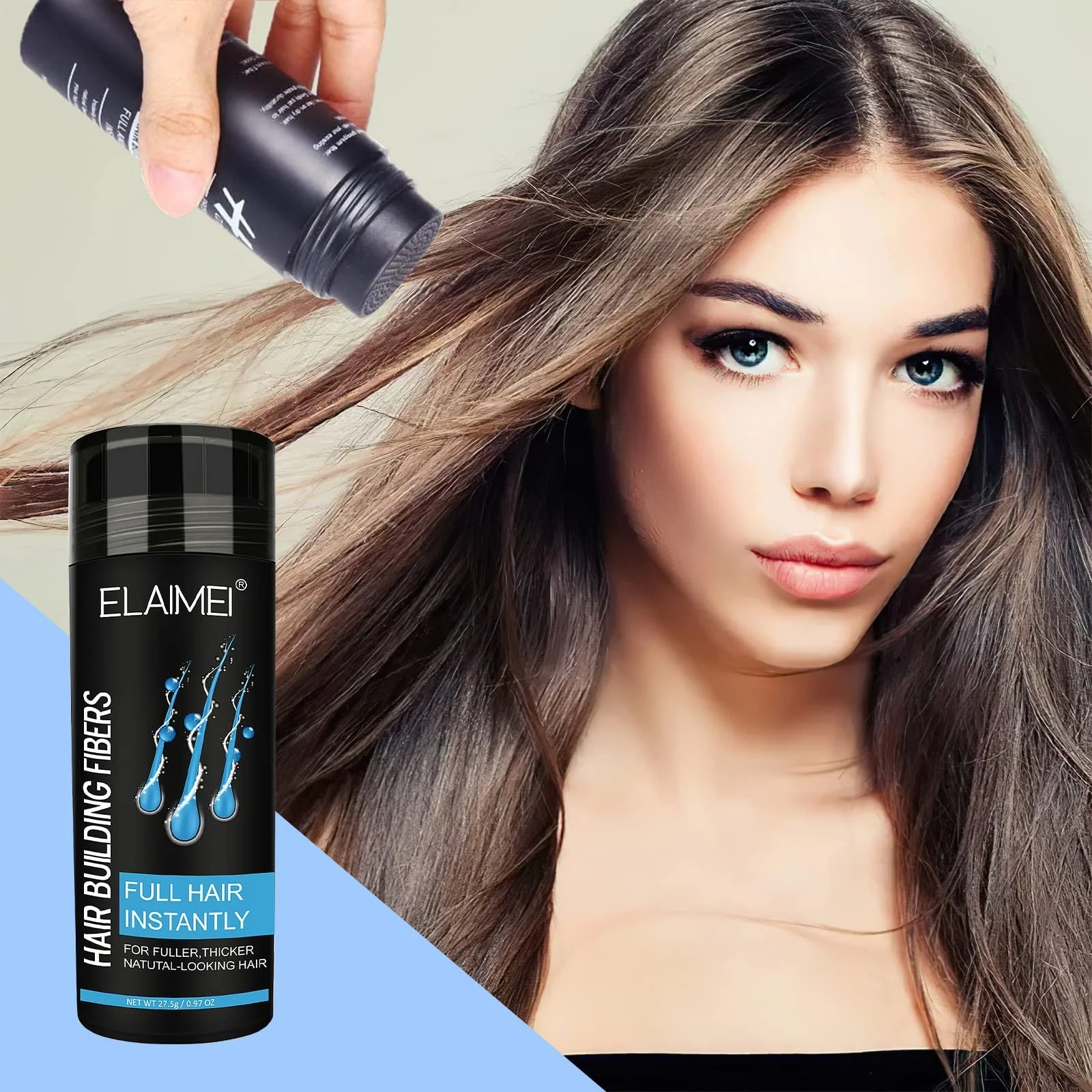 Волокна для волосся FINEVERNEK, Засіб для маскування випадіння волосся, фото №4 Волокна для волосся FINEVERNEK, Засіб для маскування випадіння волосся, фото №4