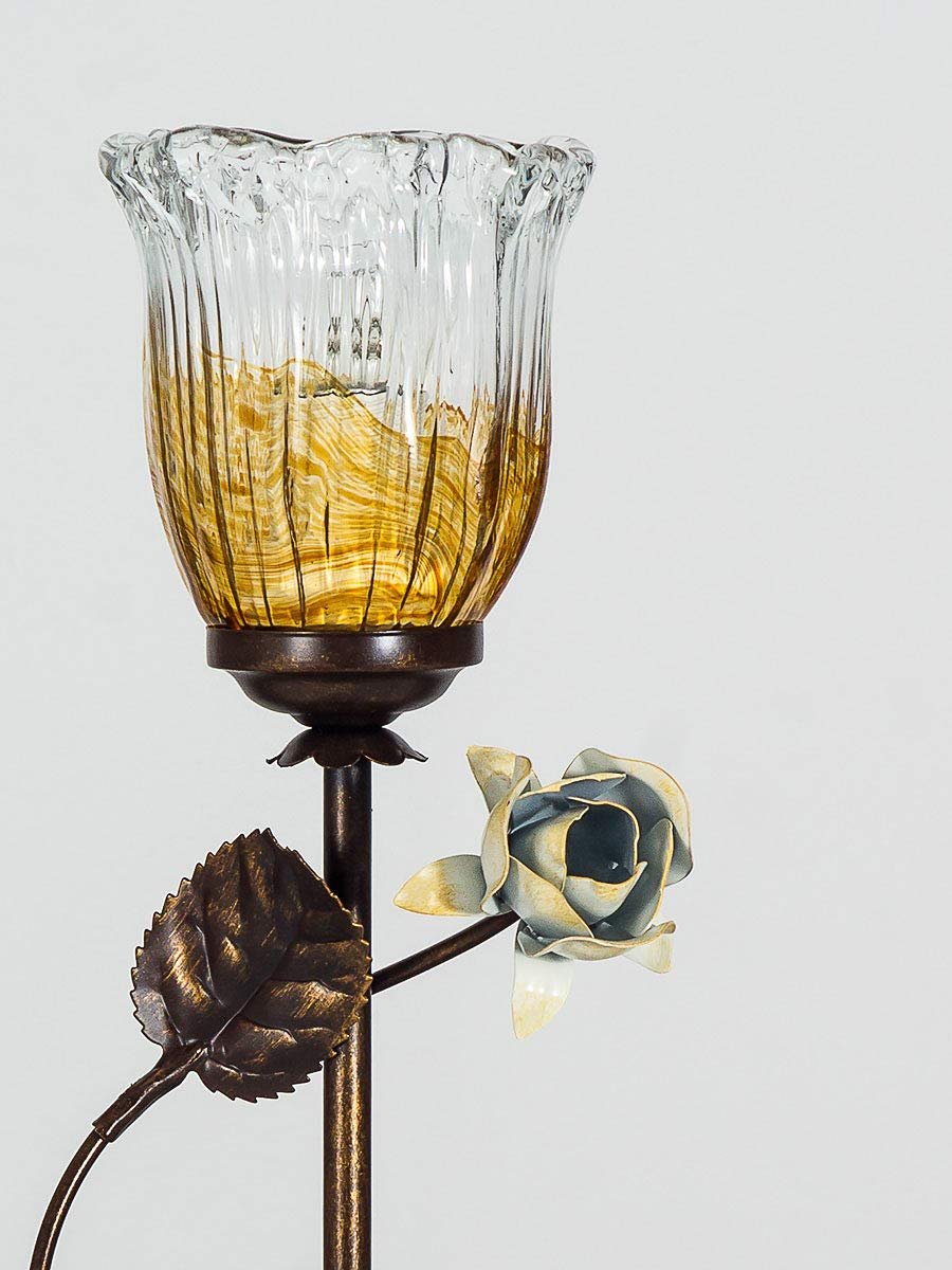 Настільна лампа 403758/1 Florentine Shabby Chic Квіти Country House 1 x E14, фото №4