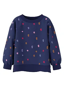 Свитшот NAME IT Nmfnirana LS Loose Sweat Pb для девочек - Фото 1