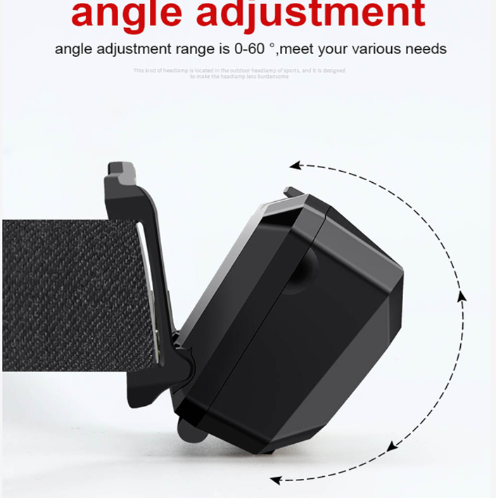 Фонарь налобный аккумуляторный X30 SuperFire 340 Lumen IP44, фото №3