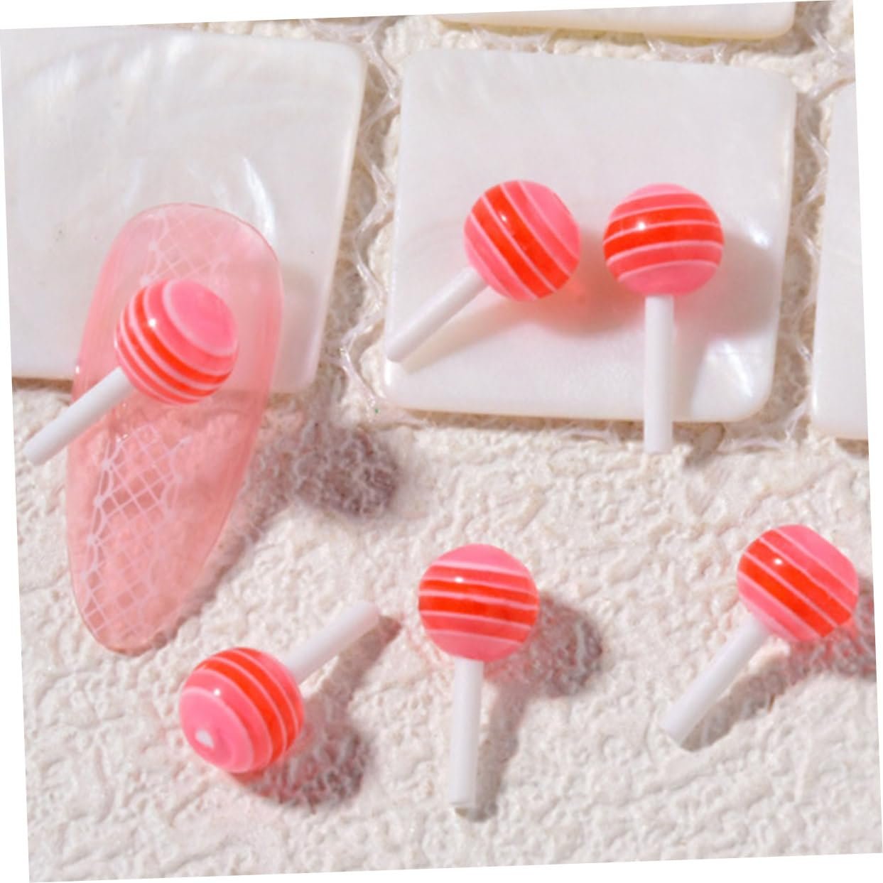 Подвески для ногтей в виде леденцов FRCOLOR, 200 шт., фото №9