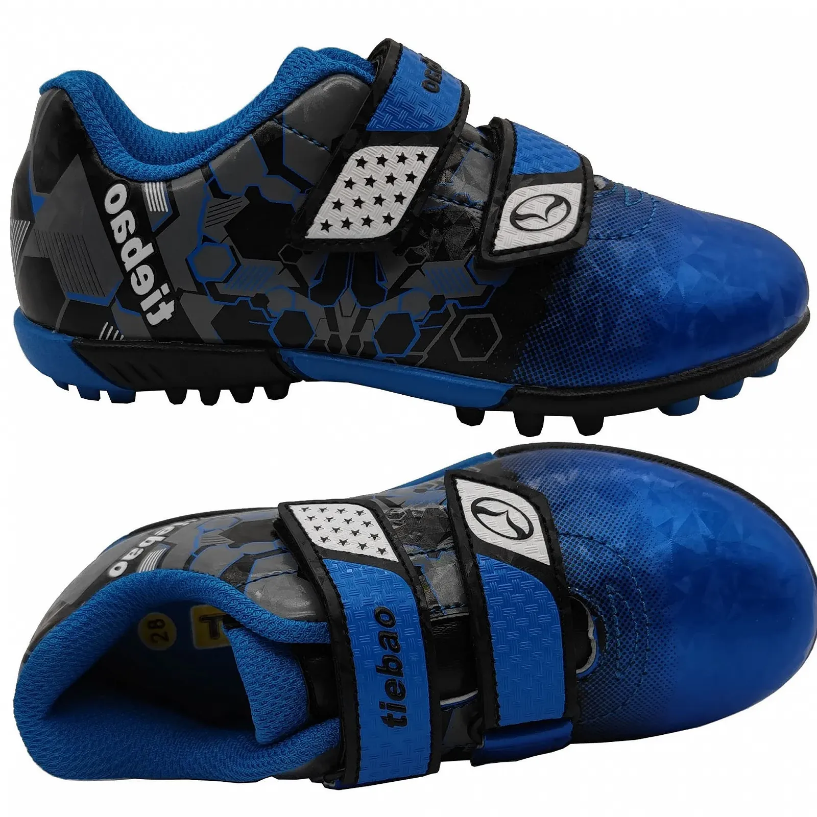 Футбольные бутсы для мальчиков и девочек для твердого грунта, спортивная обувь для улицы, футбольные бутсы, обувь для газона, размер 25-37, фото №3