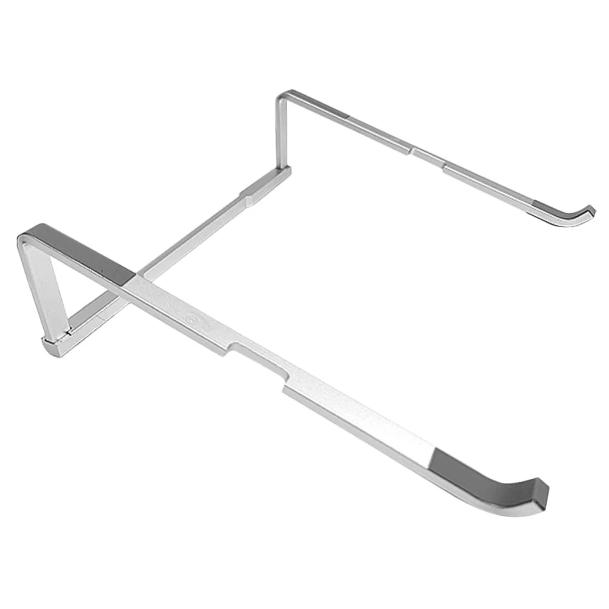 Підставка для ноутбука Tofficu складана алюмінієвий сплав портативна для столу срібляста, фото №1