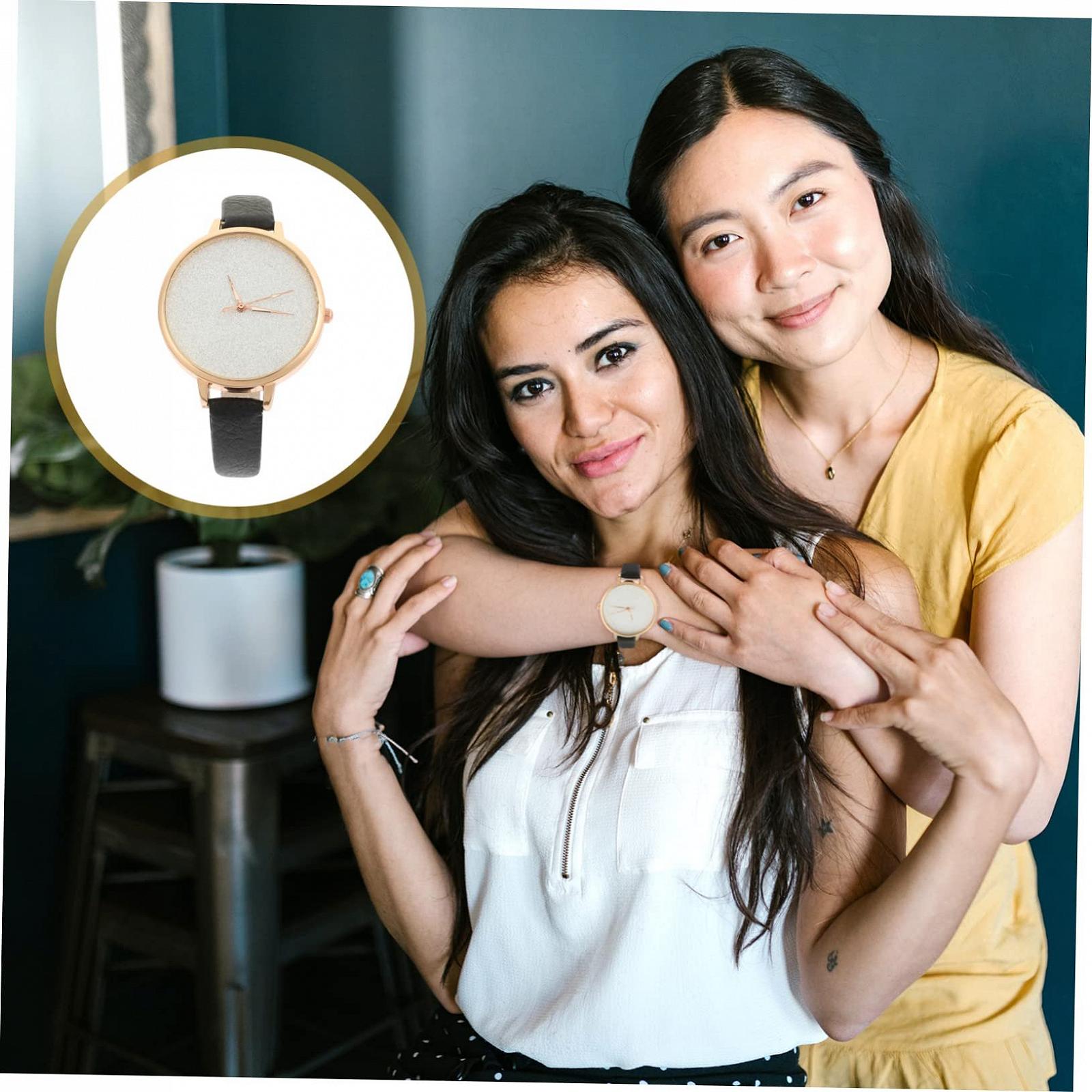 Часы WRITWAA для Мужчин и Женщин, Браслеты, Браслет для Женщин, Женское Наручное Украшение, Подарок на День рождения, Изысканные Часы, Женские Часы, Нержавеющая Сталь, Белый, фото №5