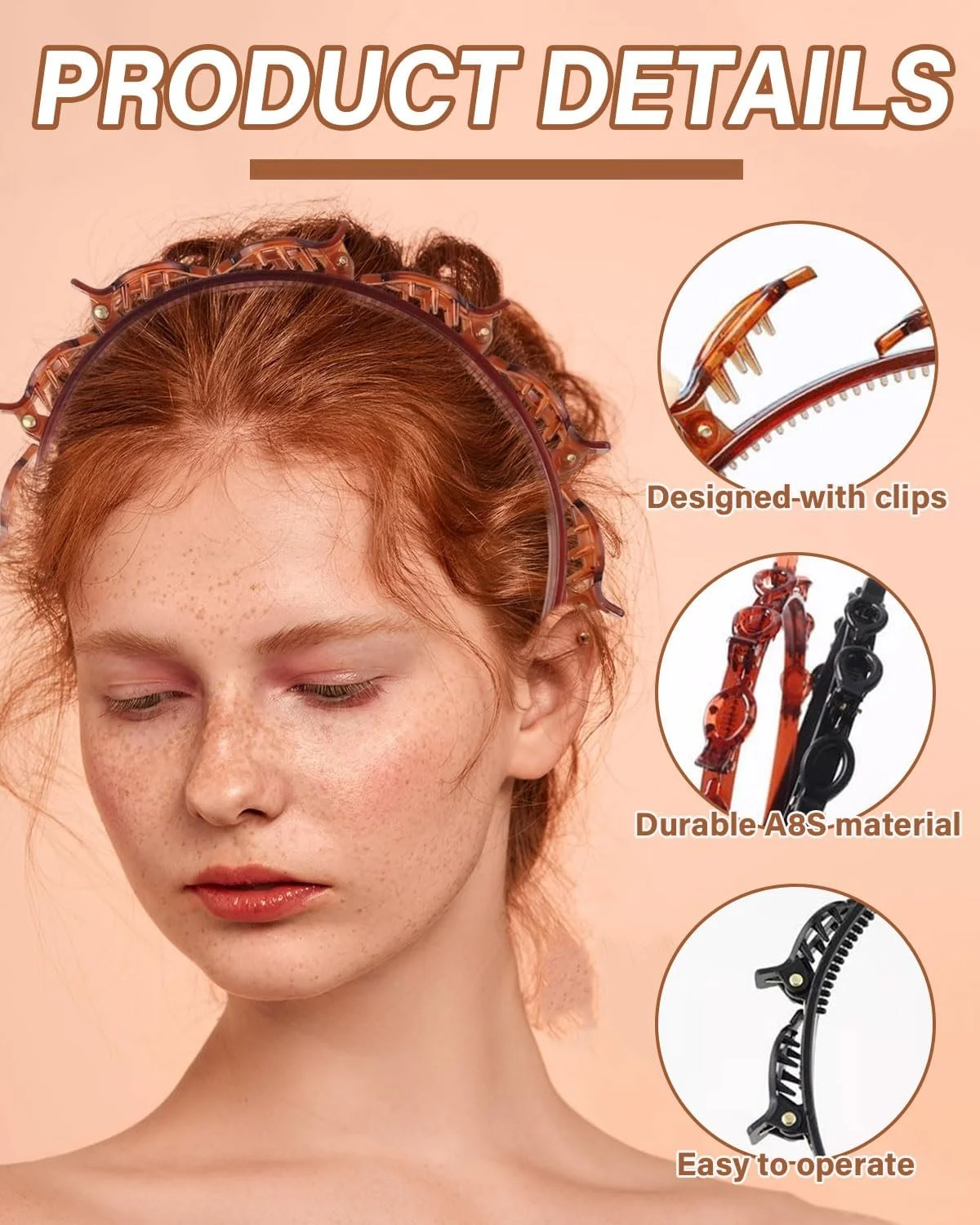 Обруч для волосся Модний, фото №3 Обруч для волосся Модний, фото №3