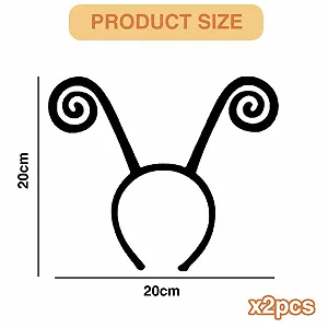 Обруч на голову з антенами метелика synthetic.ua - Фото 1