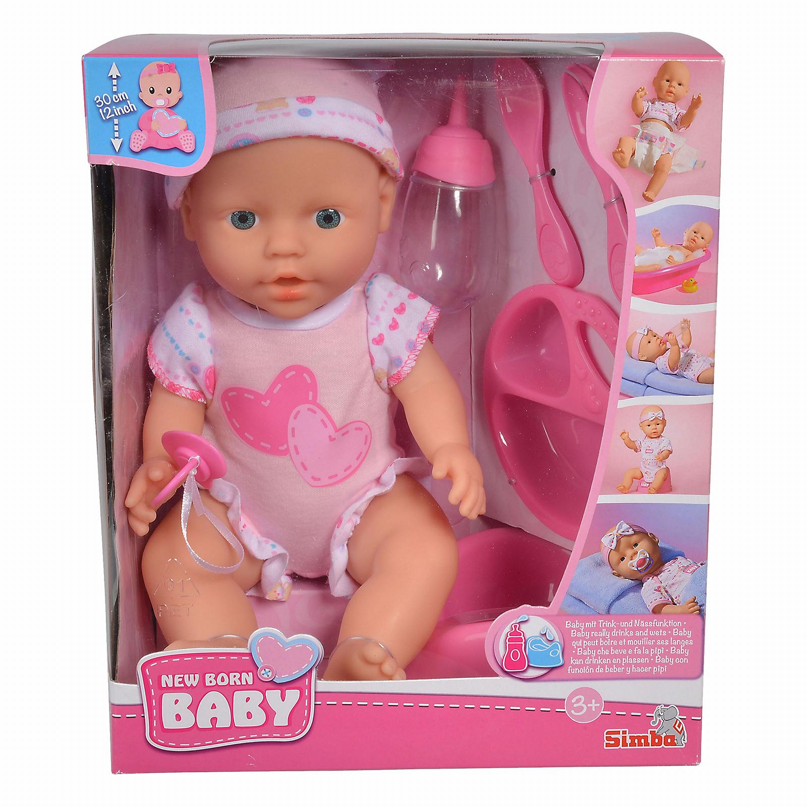 Кукла Simba NEW BORN BABY VERZORGINGSSET 30 см, фото №2 Кукла Simba NEW BORN BABY VERZORGINGSSET 30 см, фото №2