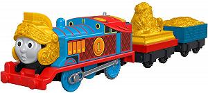 Поезд Thomas & Friends GDV31 Thomas the Tank Engine Motorised Train Motor, разноцветный - Фото 1
