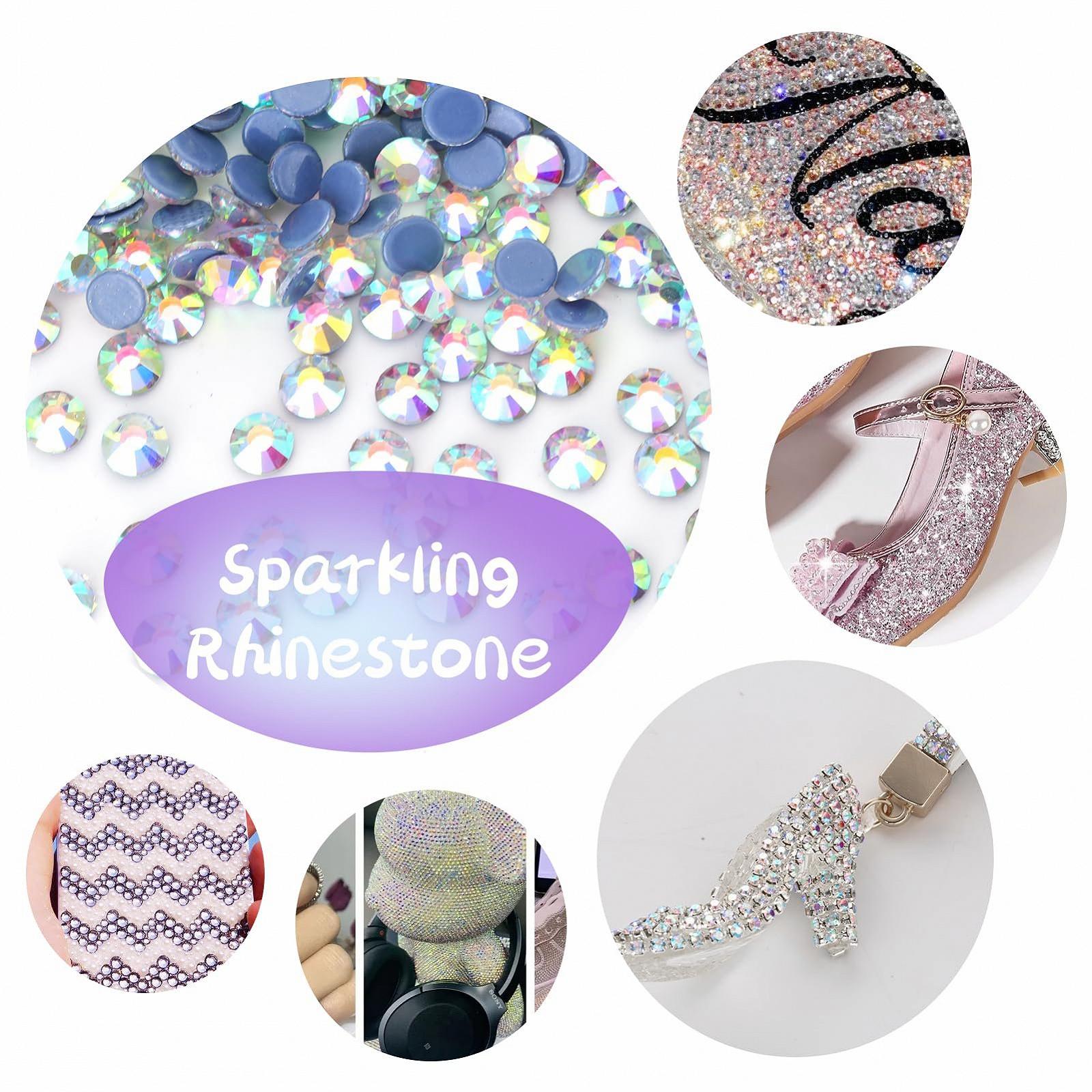 Термоклеевые Стразы Без бренда SS10 ClearAB, 2.7-2.9 мм, фото №6