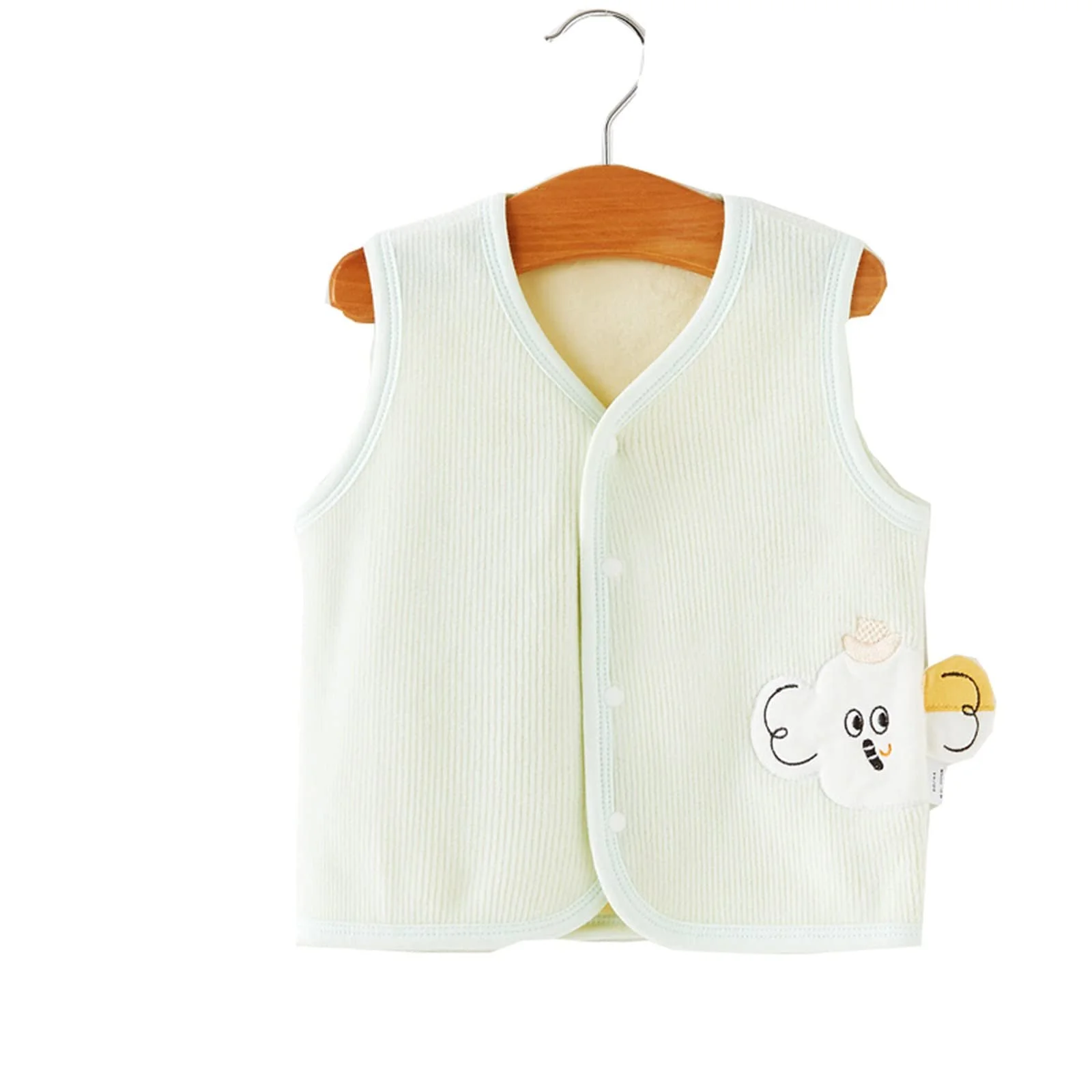 Дитячий зимовий мультяшний жилет для хлопчиків і дівчаток, фото №3