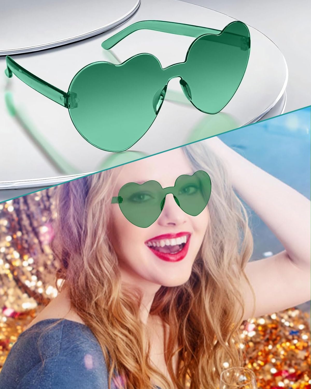Солнцезащитные очки Формы сердца, фото №4