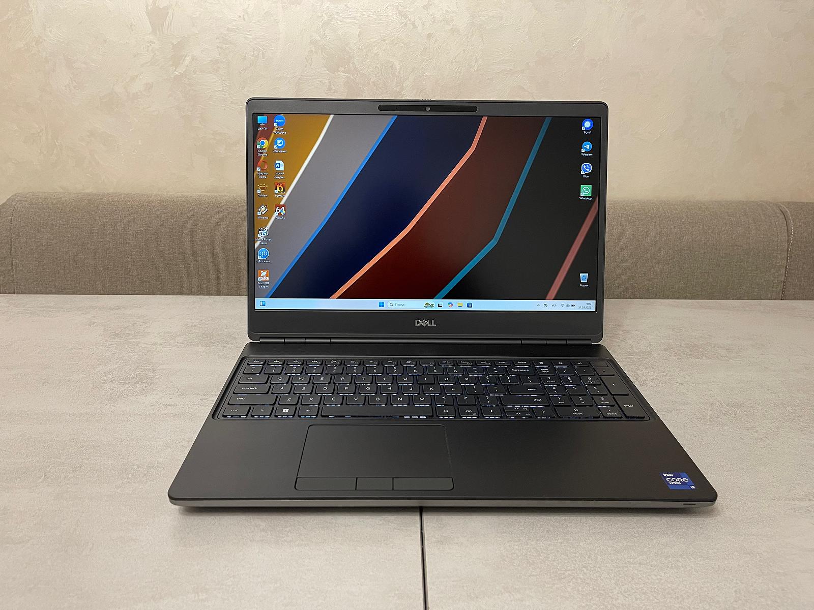 Ноутбук Dell Precision 7560, 15,6", i9-11950H, 32GB, 512GB SSD, RTX A2000 4GB, фото №1 Ноутбук Dell Precision 7560, 15,6", i9-11950H, 32GB, 512GB SSD, RTX A2000 4GB, фото №1