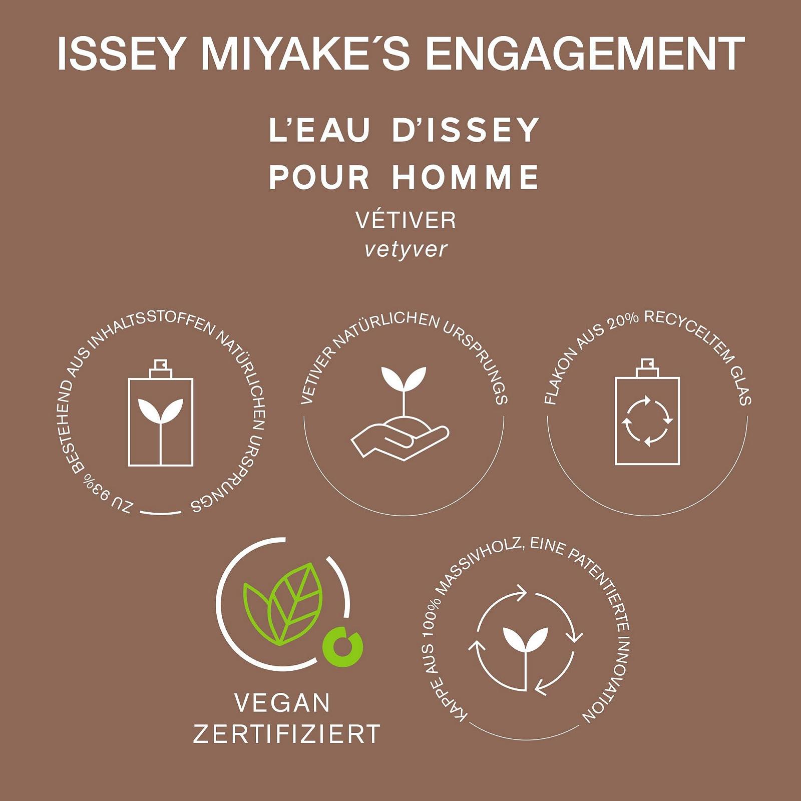 Туалетна вода Issey Miyake L'Eau d'Issey pour Homme Vétiver Intense деревно-пряний, фото №4