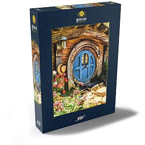 Пазл MyPuzzle Special Collection by Puzzle Galaxy Hobbit House in Hobbiton, New Zealand 1000 деталей synthetic.ua - Фото 1