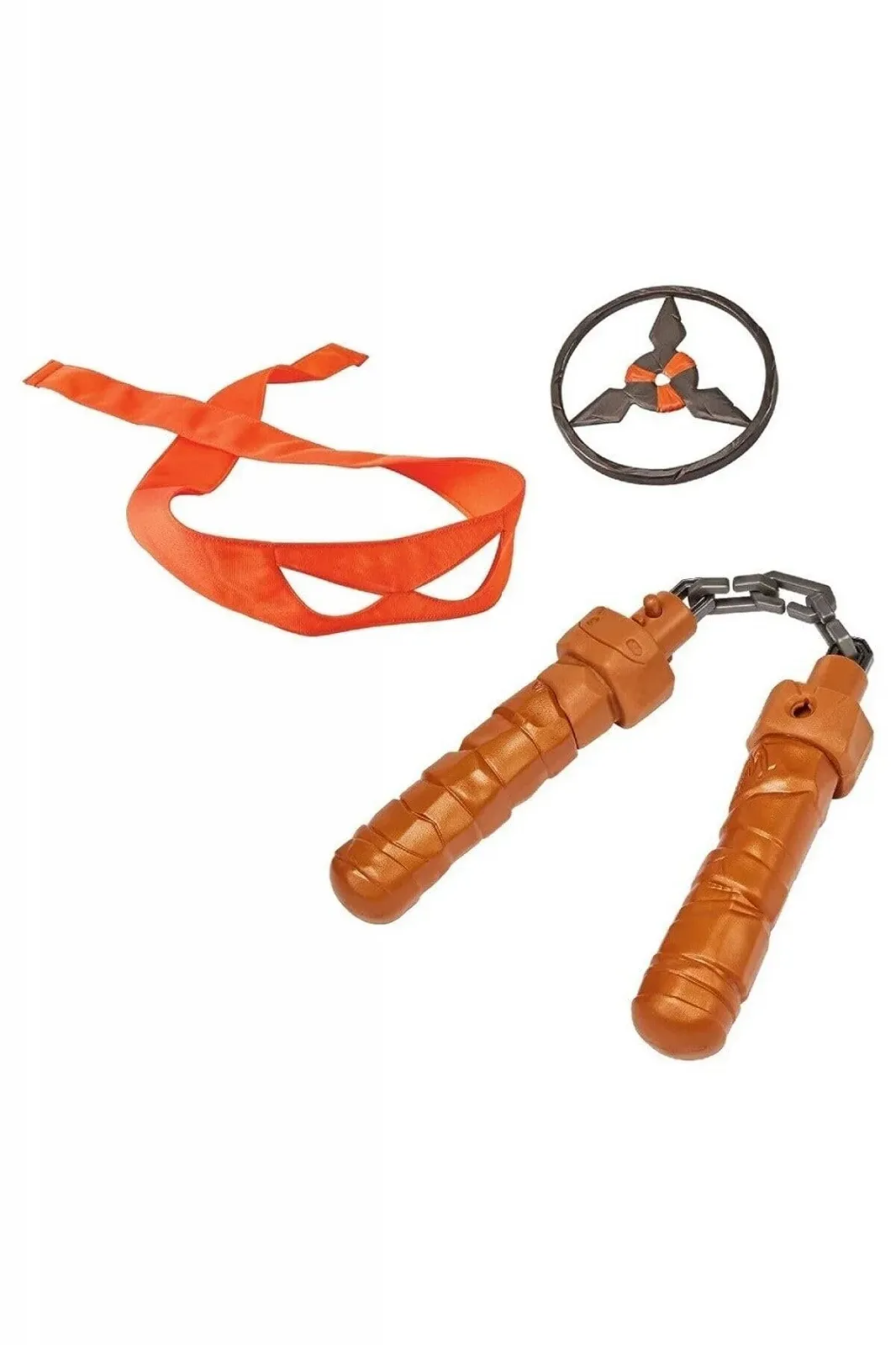 Игровая фигурка Teenage Mutant Ninja Turtles Mutant Mayhem Michelangelo Transforming Nunchuk, фото №2