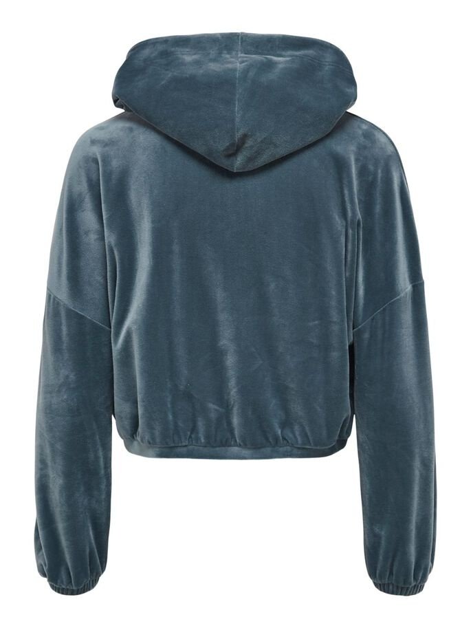 Худі ONLLAYA L/S ZIP HOOD 15231363 Blue Mirage ONLY Синій L, фото №4