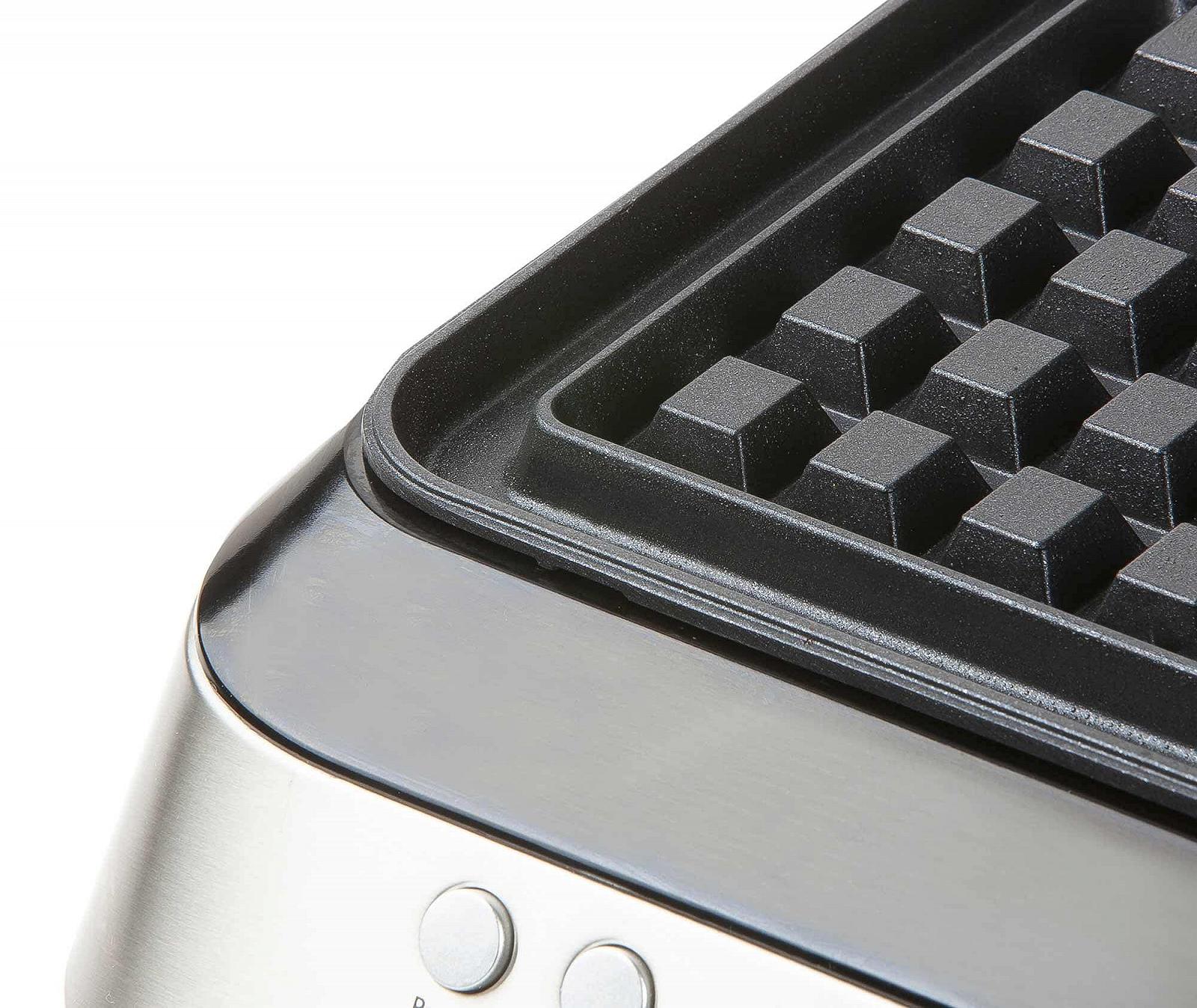 Вафельница DOMO Waffle Genius DO9219W для квадратных вафель 5x5, 1600 Вт, нержавеющая сталь, фото №5