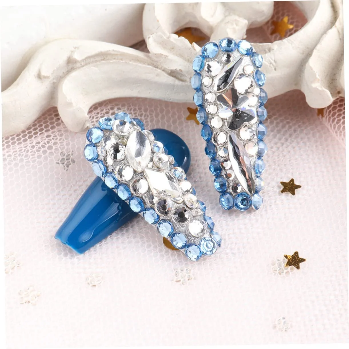 Украшения для ногтей Тип: Стразы WOONEKY DIY Камни для ногтей Маникюрные украшения, фото №7