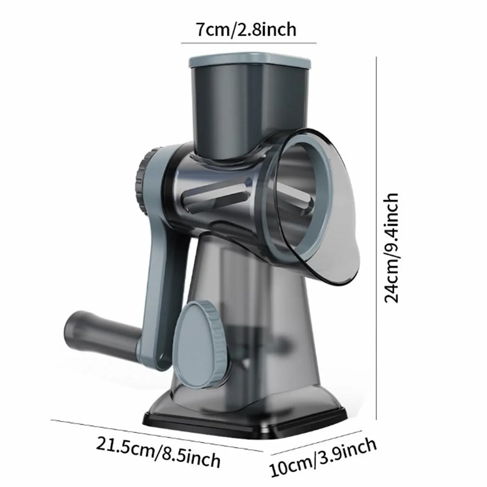 Терка Käsereibe для чеснока, роторная., фото №6