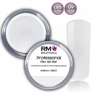 Гибкий гель Professional Flex Gel Прозрачный, высокая вязкость, упаковка 1 x 5 мл synthetic.ua - Фото 1