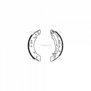 Комплект гальмівних колодок TRISCAN 8100 42020 для MITSUBISHI SMART задня вісь - Фото 1