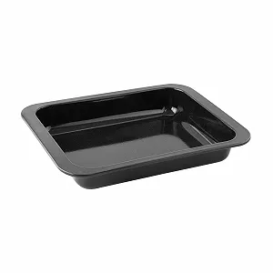 Форма для запікання Zenker SPECIAL COOKING 33 x 5 x 25 см прямокутна емальована з високим бортом Чорна 1 шт. - Фото 1