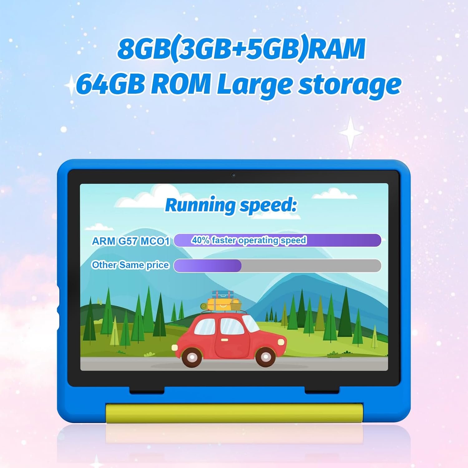 Планшет 10.1" FancyDay KT1016 (3+5)/64 ГБ 8 ядер Android 14 5000 mAh Черный, фото №7