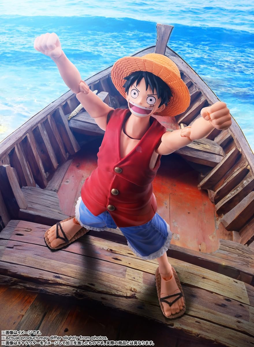 Фігурка Tamashii Nations One Piece Monkey D. Luffy Romance Dawn, 14.5 см, фото №2