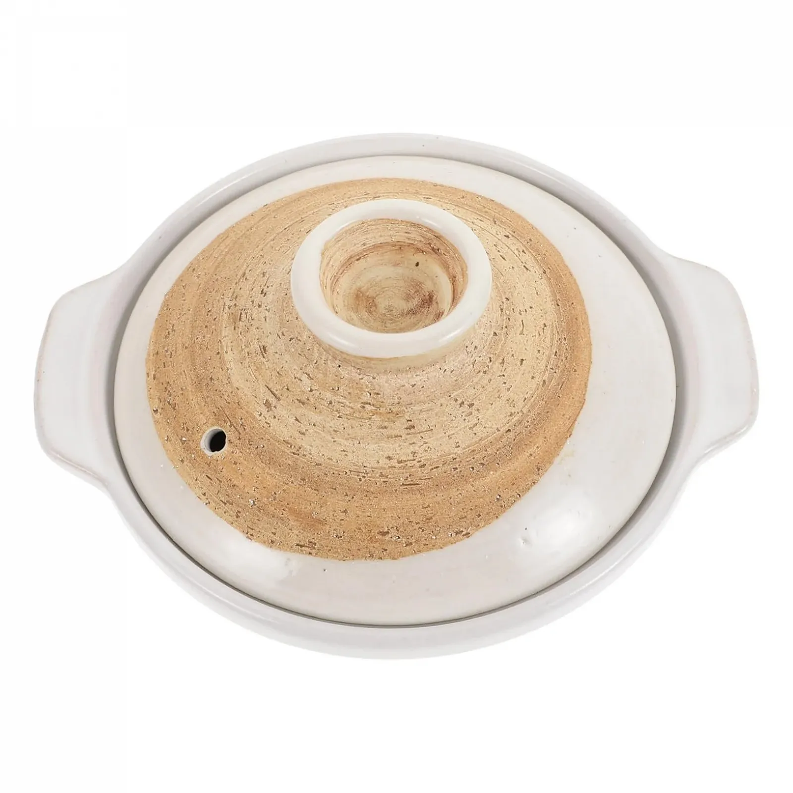 Каструля керамічна 18 см Термостійка з кришкою, фото №1