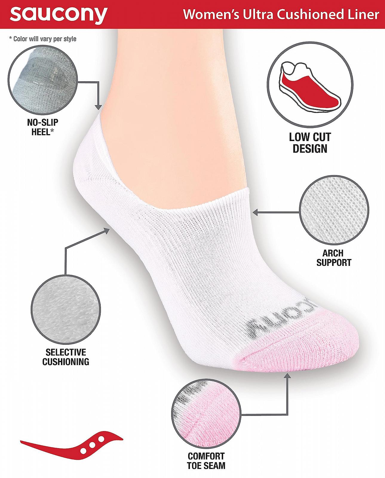 Жіночі шкарпетки Saucony (16 пар), фото №2