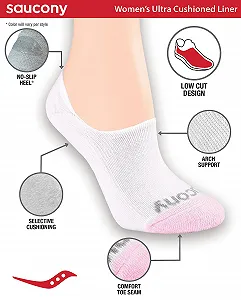 Жіночі шкарпетки Saucony (16 пар) synthetic.ua - Фото 1