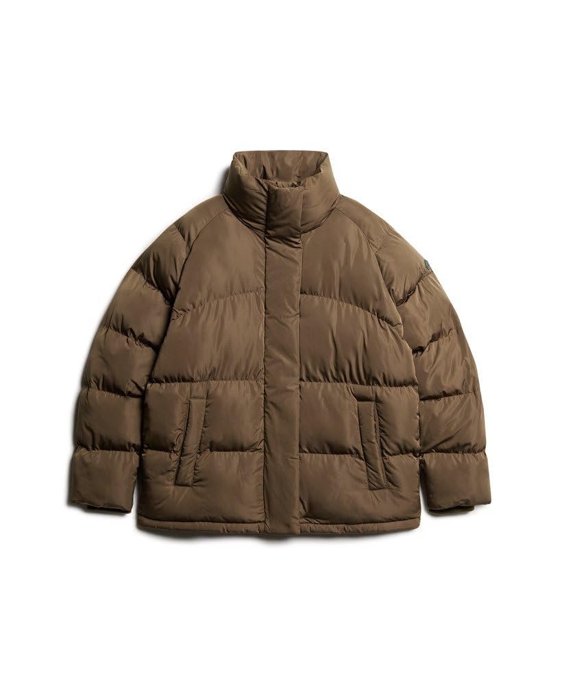 Куртка Superdry стеганая средней длины, фото №7