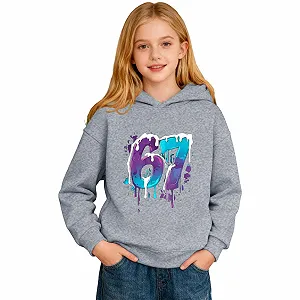 Худі 67 Cartoon-Druck З довгими рукавами synthetic.ua - Фото 1