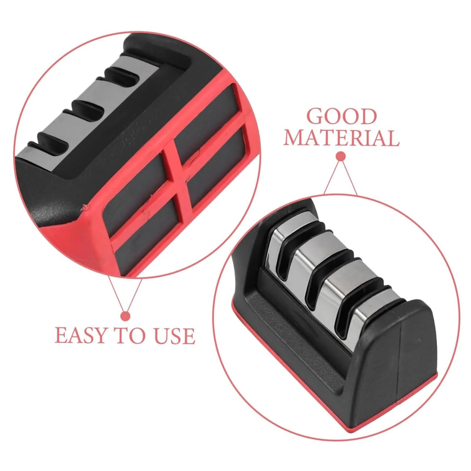 Точилка для ножів esmen 3-ступенева ручна компактна, фото №6 Точилка для ножів esmen 3-ступенева ручна компактна, фото №6