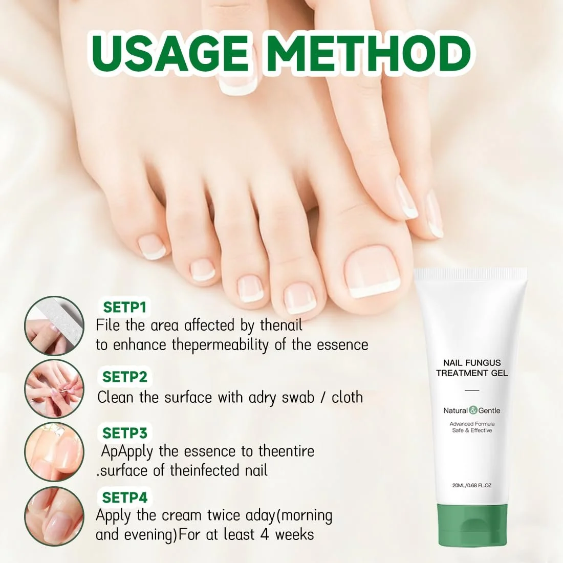 Засіб для відновлення нігтів Багатоцільовий, 2 шт., фото №3