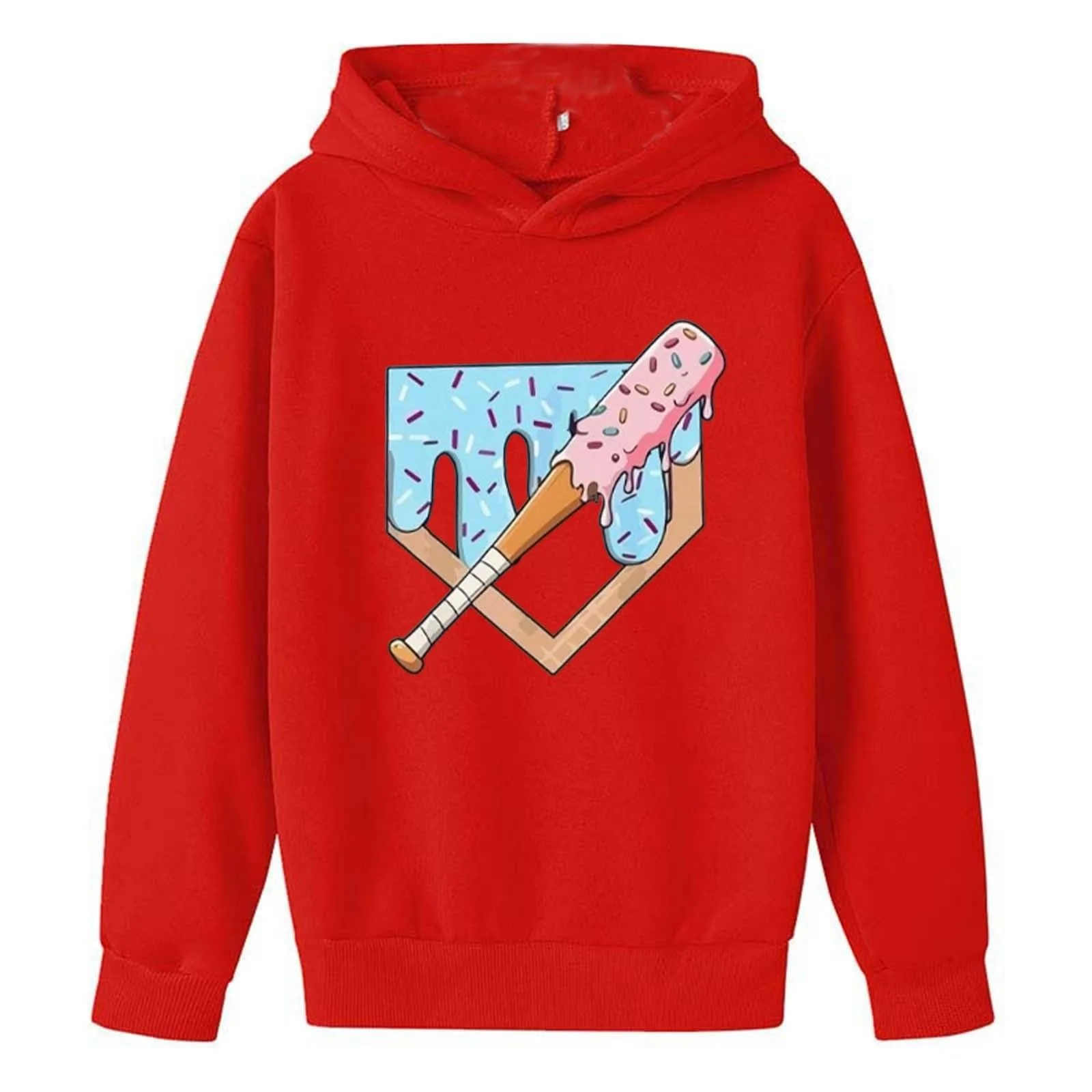 Свитшот 67-Drucke для мальчиков, теплый, подростковый, с капюшоном, зимний, фото №2