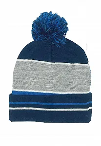 Дитяча шапка з помпоном Людина-павук Spidey Spider-Man, синя synthetic.ua - Фото 1