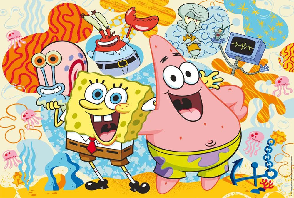Пазл Schmidt Spiele Spongebob and Friends 56546 150 элементов Травяной картон, фото №1