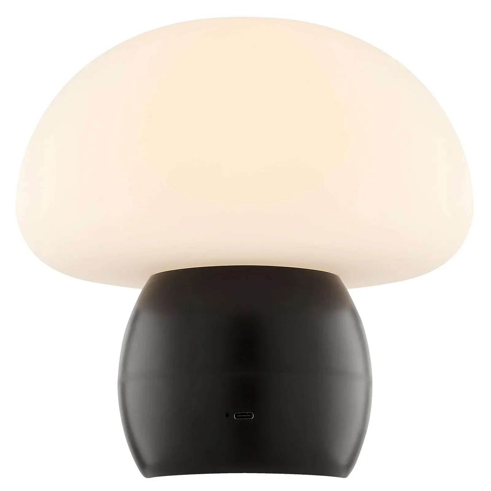Настольная лампа LED Lightbox Mushroom 230 лм 2700 К 22 см USB Черная, фото №9