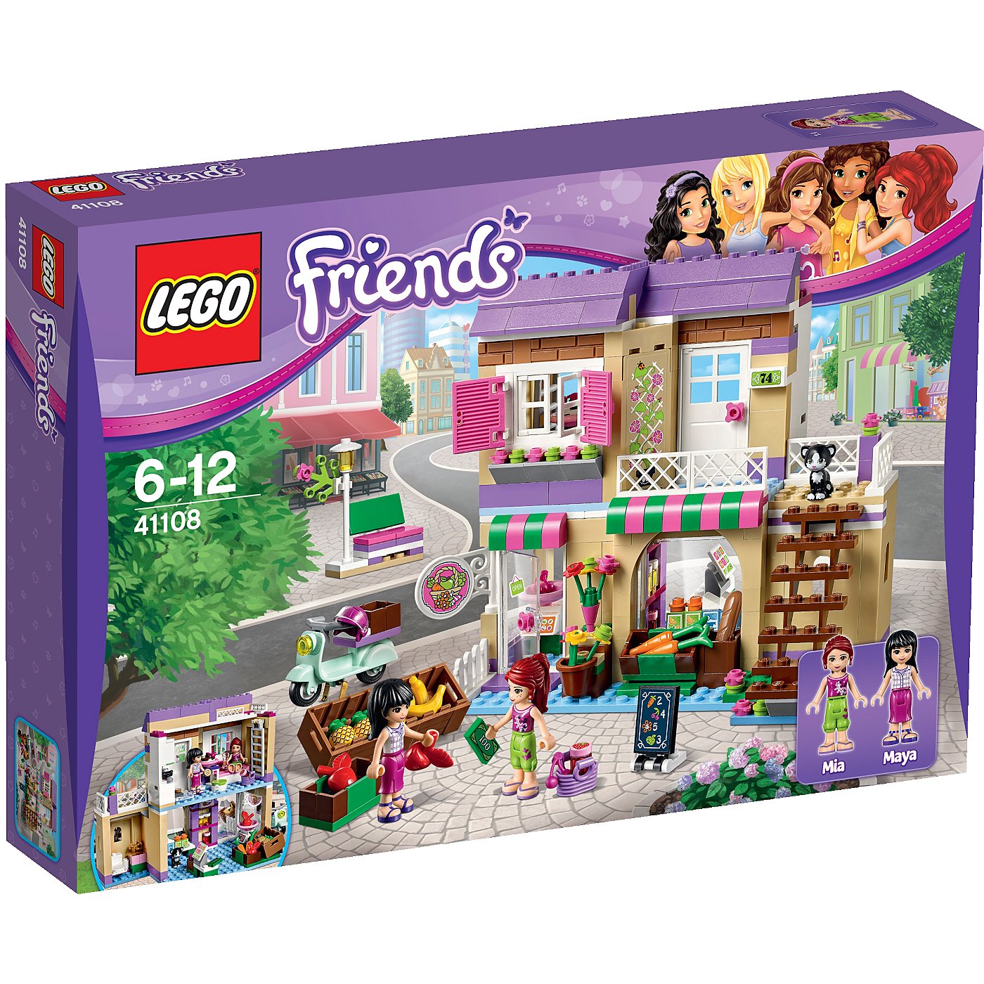 Конструктор LEGO Friends 41108 - Хартлейк Продуктовый рынок, фото №2