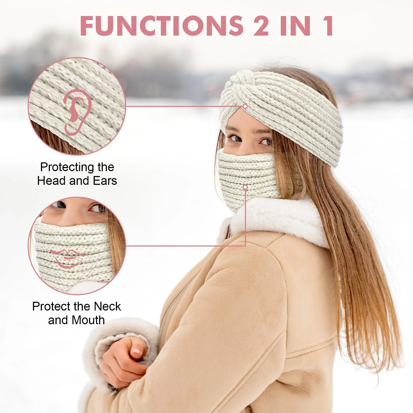 В'язана Пов'язка На Голову, фото №7