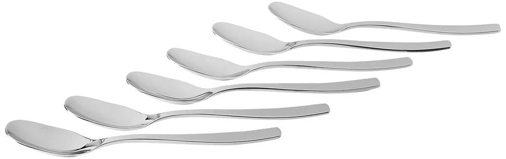Десертна ложка A di Alessi Knifeforkspoon AJM22/4, полірована, набір з 6 штук, фото №2 Десертна ложка A di Alessi Knifeforkspoon AJM22/4, полірована, набір з 6 штук, фото №2